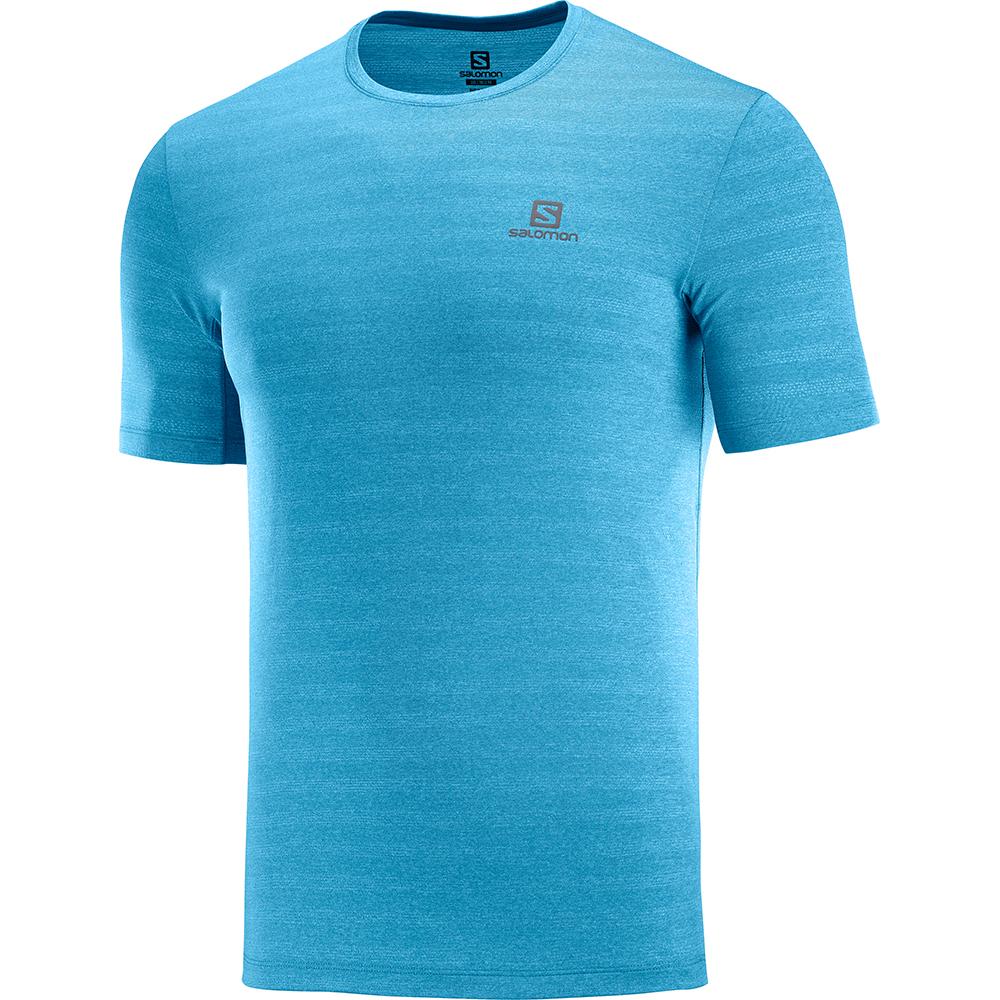 Salomon XA M Camisetas Hombre - Azules - Colombia (12708-QLWA)